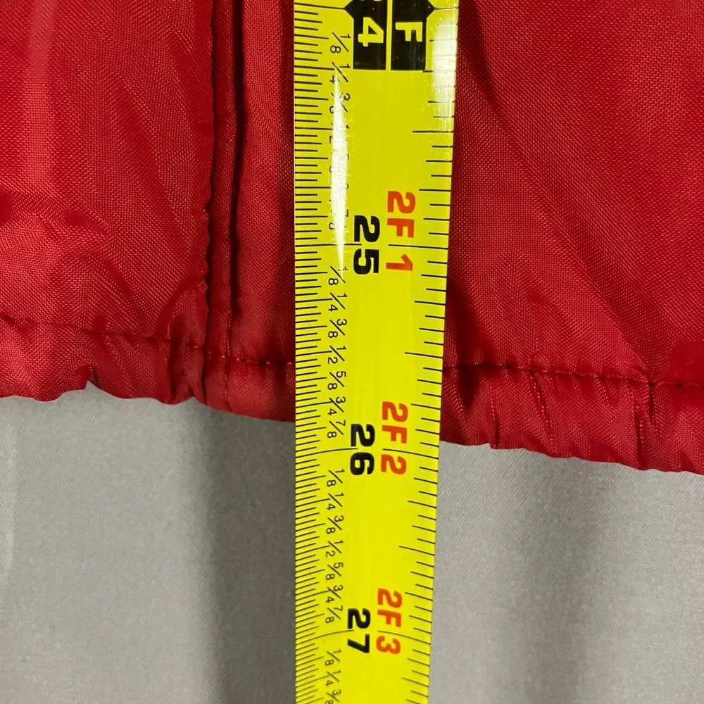 Holloway Mastercraft Tires Vest Men's‎ Extra Large Red Insulated Snap Front